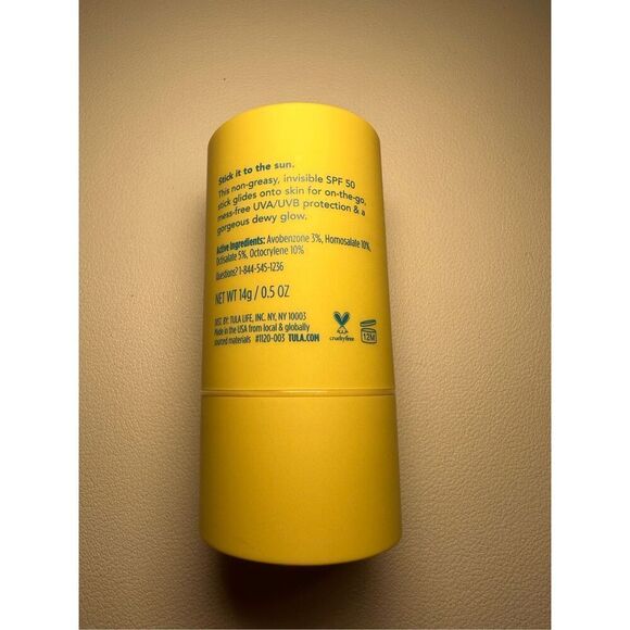 TULA Protect + Go Dewy Glow Sunscreen Stick SPF 50 0.5oz - Picture 2 of 4